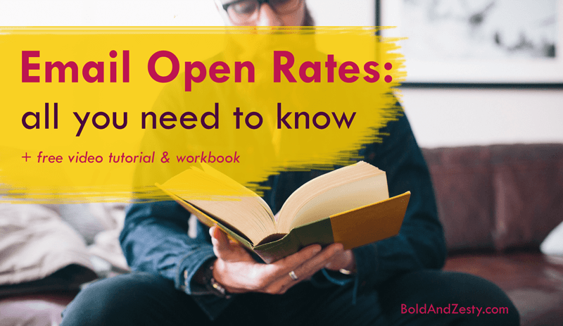 Email Open Rates: all you need to know. If you want to increase open rates for your email rates, you need to look deeper than subject lines. Open rates depend on a multitude of factors, including email cover ("from" name, preview text and subject line), send time, list quality, and the content that you deliver. Learn how to optimize each of these factors and be on your way to email marketing mastery!