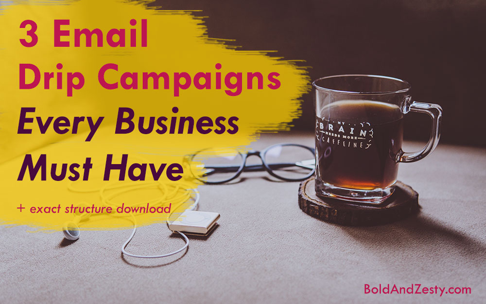 3 Email Drip Campaigns Every Business Must Have